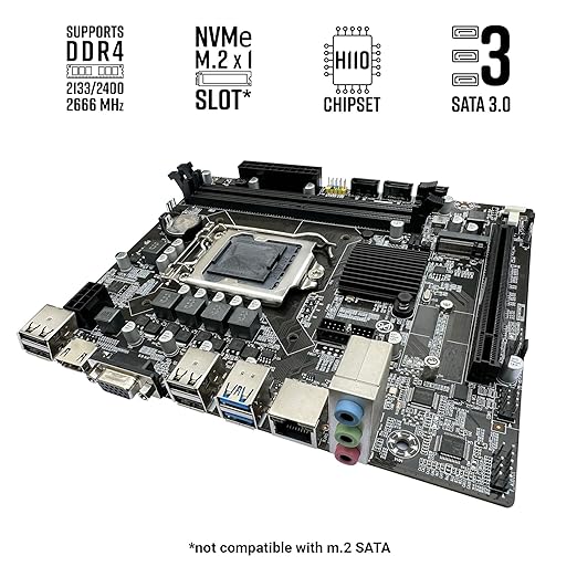 ZEBRONICS H110M2 Micro-ATX Motherboard