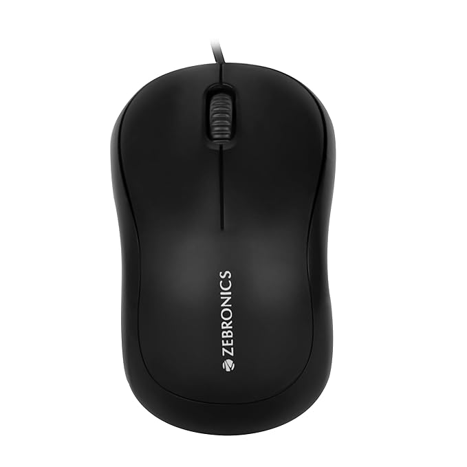 Zebronics Zeb-Comfort+ Wired USB Mouse