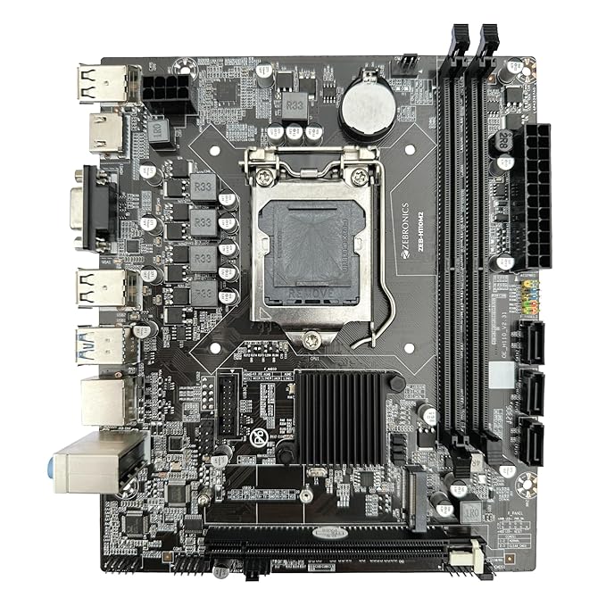 ZEBRONICS H110M2 Micro-ATX Motherboard